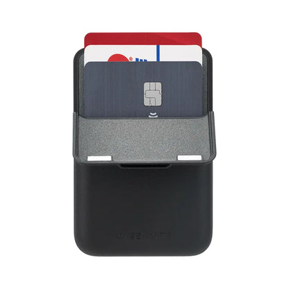 Case-Mate Magnetic Leather Flip Wallet Case For MagSafe - Black