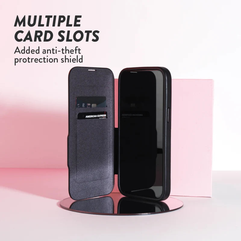 EFM Monaco Wallet Case Armour with D3O 5G Signal Plus Technology For iPhone 15
