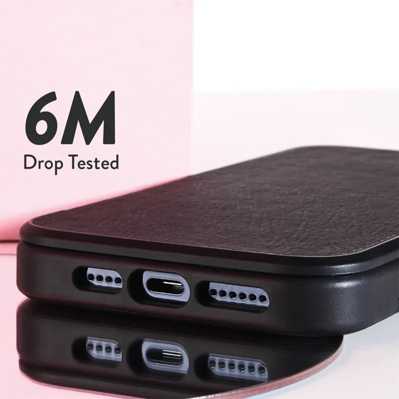 EFM Monaco Wallet Case Armour with D3O 5G Signal Plus Technology For iPhone 15 Pro
