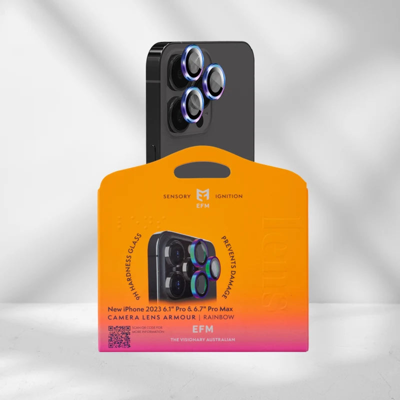 EFM Camera Lens Armour For iPhone 15 Pro/15 Pro Max