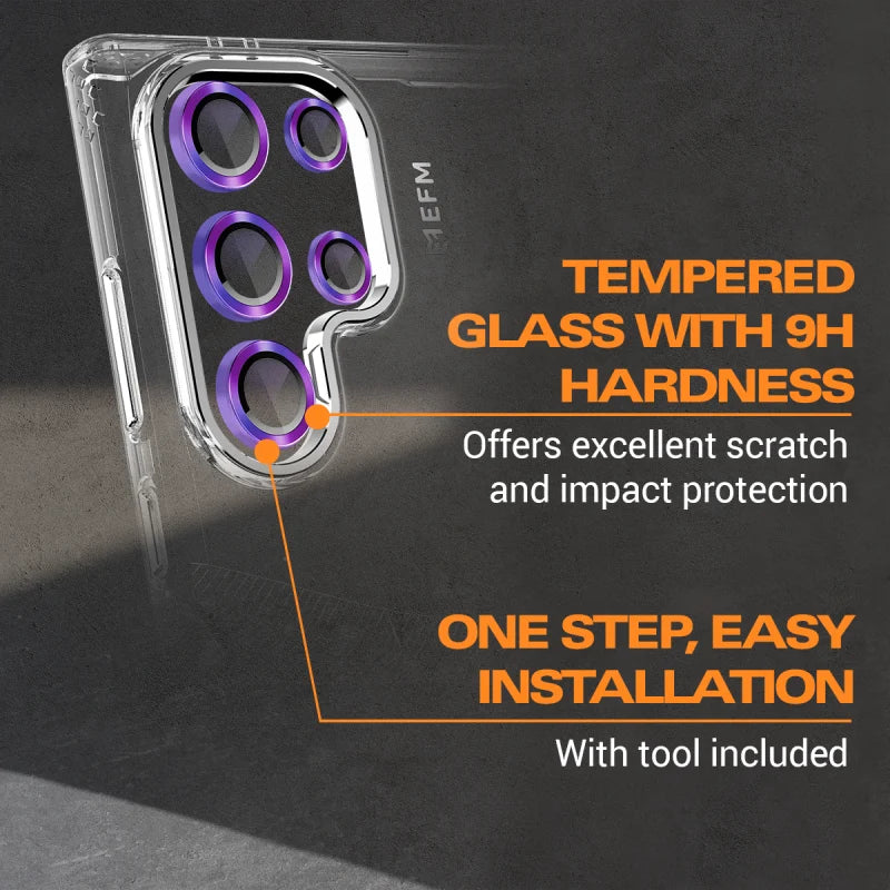 EFM Camera Lens Armour For Samsung Galaxy S24 Ultra