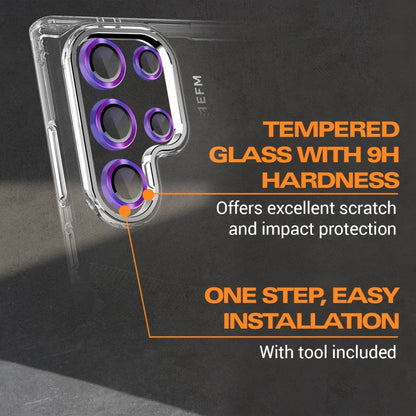 EFM Camera Lens Armour For Samsung Galaxy S24 Ultra