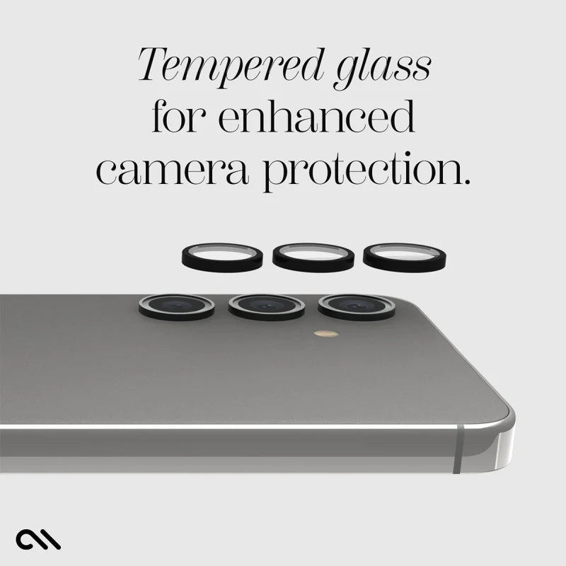 Case-Mate Aluminum Ring Lens Protector For Samsung Galaxy S24 - Black