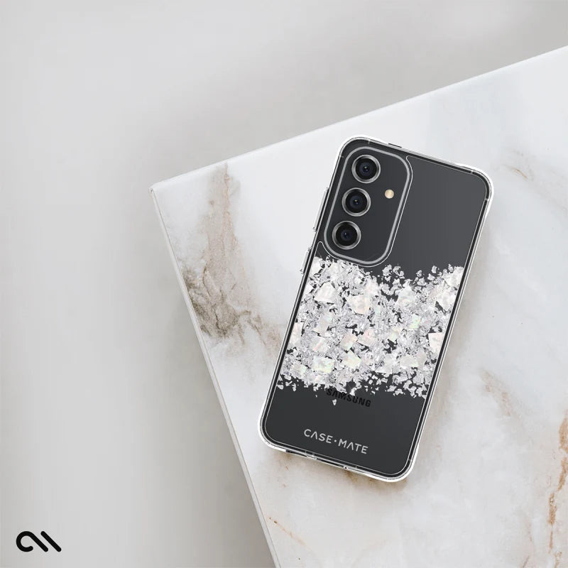 Case-Mate Karat Case For Samsung Galaxy S24 - Touch of Pearl