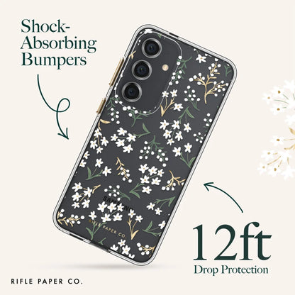 Case-Mate Rifle Paper Co Case For Samsung Galaxy S24 - Petite Fleurs - Multi