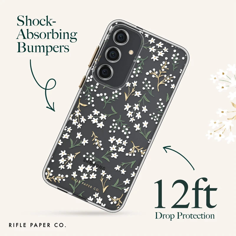 Case-Mate Rifle Paper Co Case For Samsung Galaxy S24+ - Petite Fleurs - Multi