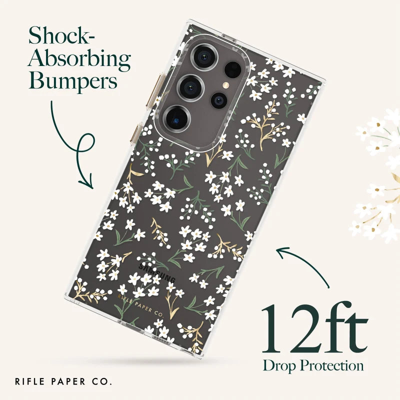 Case-Mate Rifle Paper Co Case For Samsung Galaxy S24 Ultra - Petite Fleurs - Multi