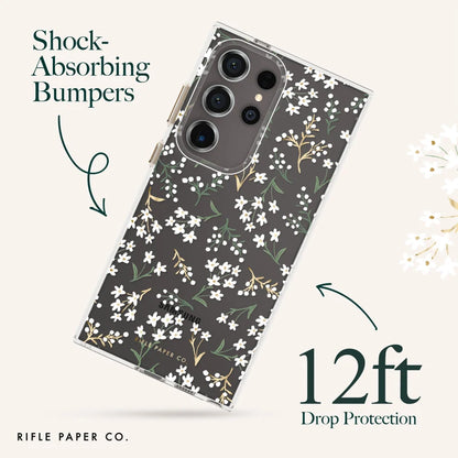Case-Mate Rifle Paper Co Case For Samsung Galaxy S24 Ultra - Petite Fleurs - Multi