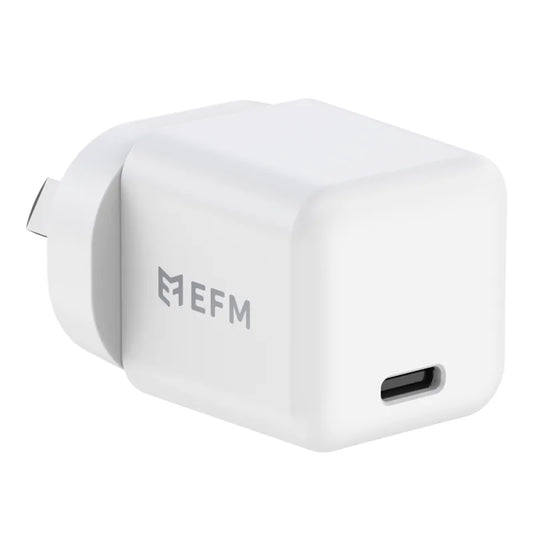 EFM ECO 20W Wall Charger With Power Delivery and PPS Technology - White