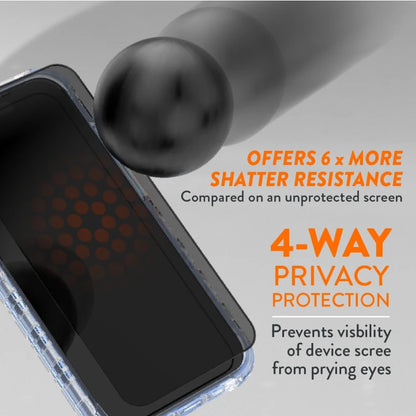 EFM Privacy Glass Screen Armour For iPhone 15 Pro
