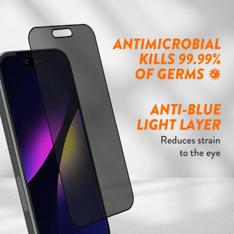 EFM Privacy Glass Screen Armour For iPhone 15 Pro