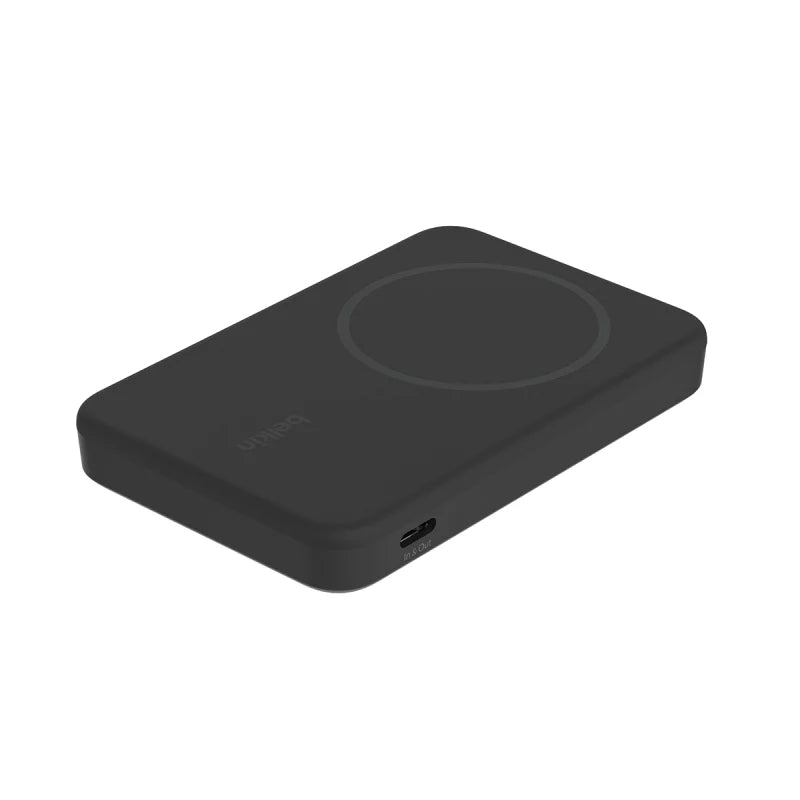 Belkin BoostCharge Pro 5KmAh Magnetic Wireless Power Bank with 15W PD - Black