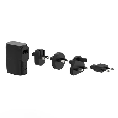 Belkin BoostCharge Hybrid Wall Charger 25W + Power Bank 5K with Travel Adapter Kit