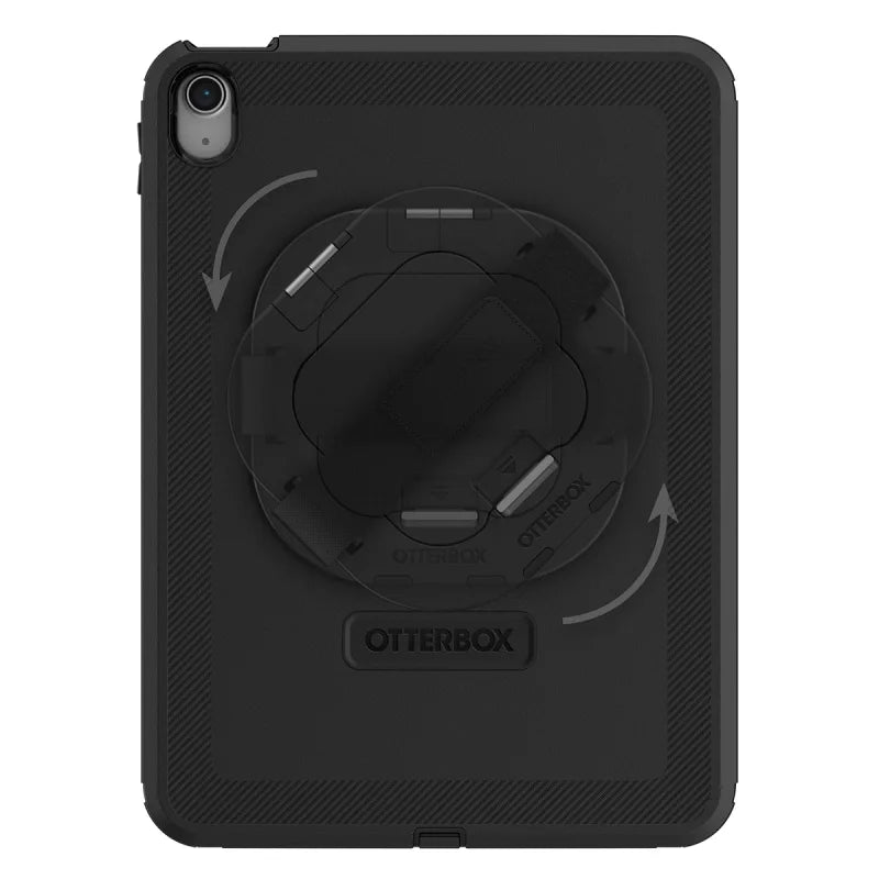 Otterbox Defender Case Pro Pack with Kickstand and Handstrap For iPad 10th Gen 10.9 - Black