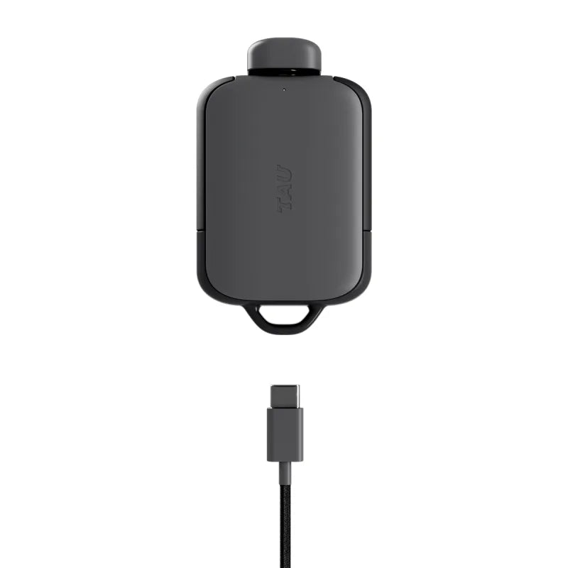 Tau 2 3 in 1 Keyring Powerbank 2000mAh - Charcoal Black