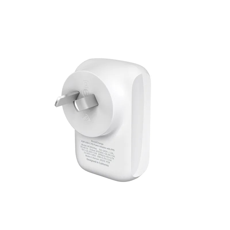 Belkin Boostcharge Dual Wall Charger 42W White