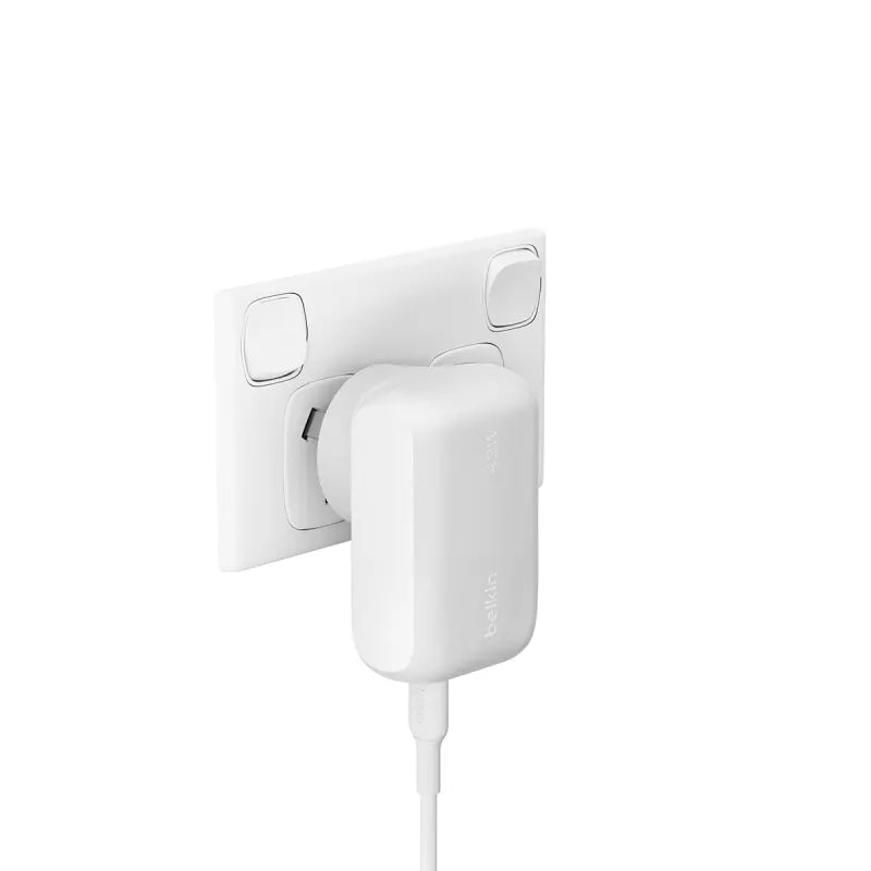 Belkin Boostcharge Dual Wall Charger 42W White