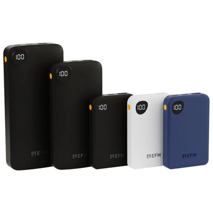 EFM 10,000mAh Essential Power Bank With Digital Display
