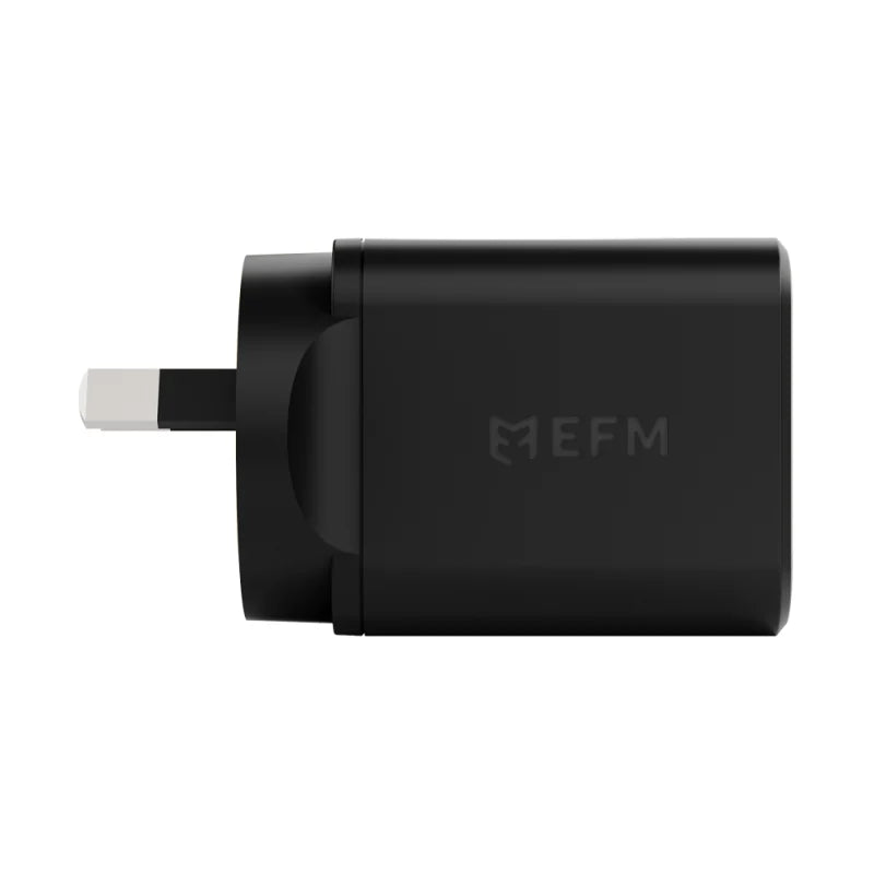 EFM ECO 40W Dual Port Wall Charger With GaN, Power Delivery and PPS