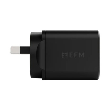 EFM ECO 40W Dual Port Wall Charger With GaN, Power Delivery and PPS
