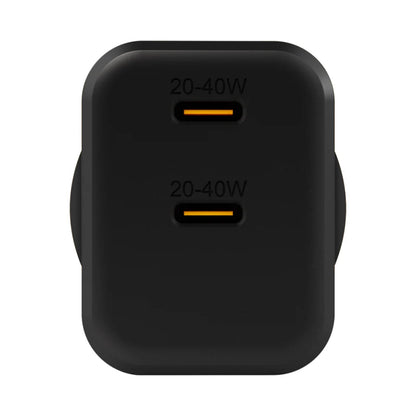 EFM ECO 40W Dual Port Wall Charger With GaN, Power Delivery and PPS
