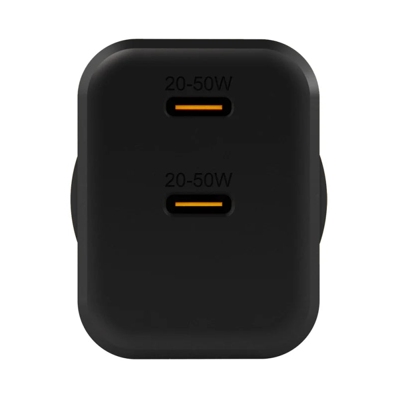 EFM ECO 50W Dual Port Wall Charger With GaN, Power Delivery and PPS