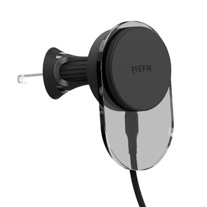 EFM Qi2 Wireless Car Charger With 20W Power Supply and 1M Cable