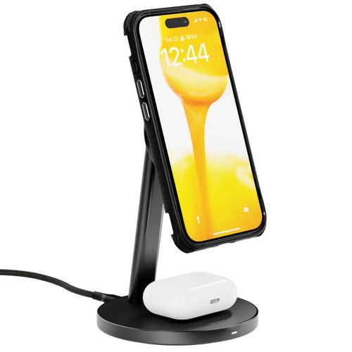 EFM Qi2 15W Duo Wireless Charge Stand With 20W Power Supply and 1.2M Cable