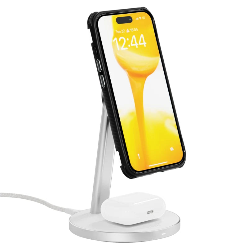 EFM Qi2 15W Duo Wireless Charge Stand With 20W Power Supply and 1.2M Cable