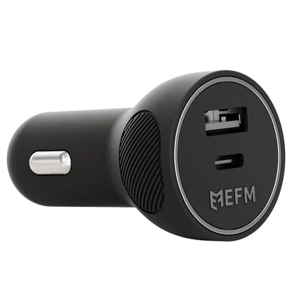EFM 48W Car Charger With 1M Mag-Coil USB-C Cable