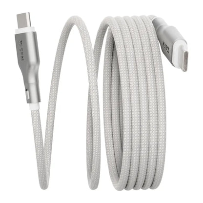 EFM Mag-Coil USB-C to USB-C Cable With Magnetic Self-Coiling Cable Management 1M