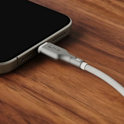EFM Mag-Coil USB-C to USB-C Cable With Magnetic Self-Coiling Cable Management 1M