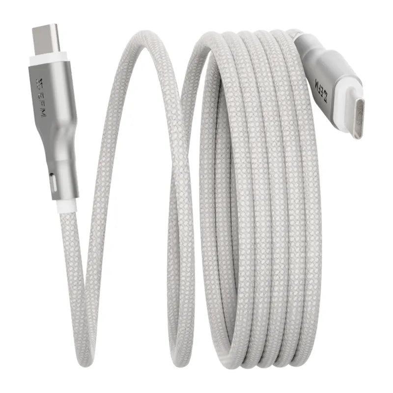 EFM Mag-Coil USB-C to USB-C Cable With Magnetic Self-Coiling Cable Management 2M