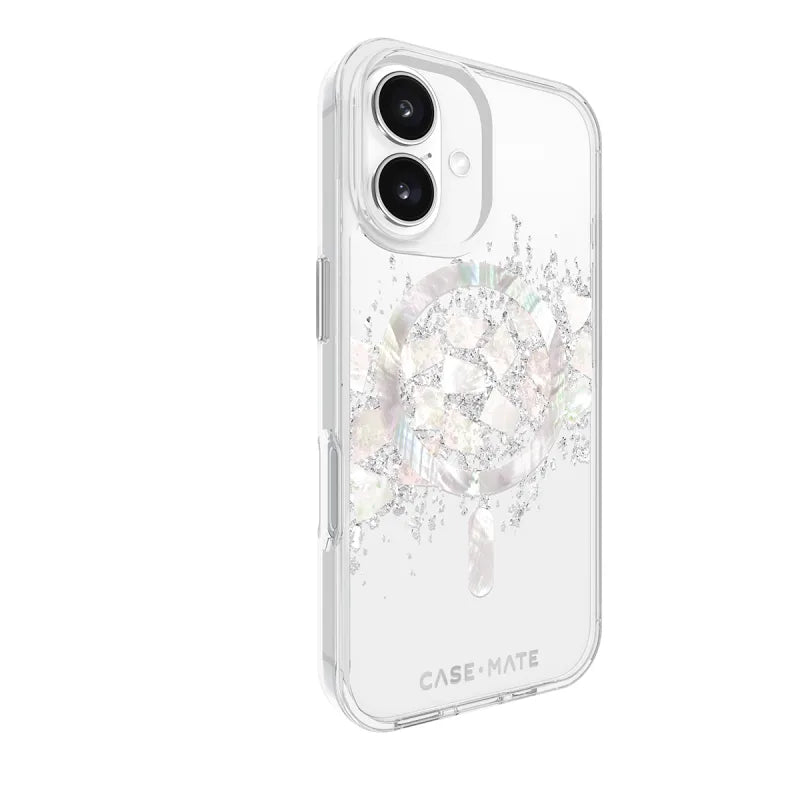 Case-Mate Karat MagSafe Case For iPhone 16 - Touch of Pearl
