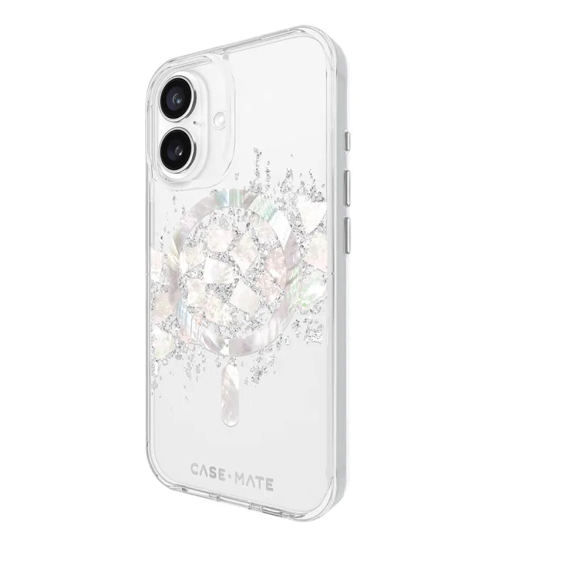 Case-Mate Karat MagSafe Case For iPhone 16 - Touch of Pearl