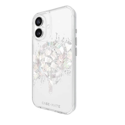 Case-Mate Karat MagSafe Case For iPhone 16 - Touch of Pearl