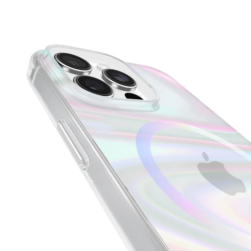 Case-Mate Soap Bubble MagSafe Case For iPhone 16 Pro Max - Iridescent