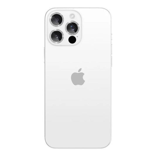 Case-Mate Aluminum Ring Lens Protector For iPhone 16 Pro / 16 Pro Max - Twinkle - Clear