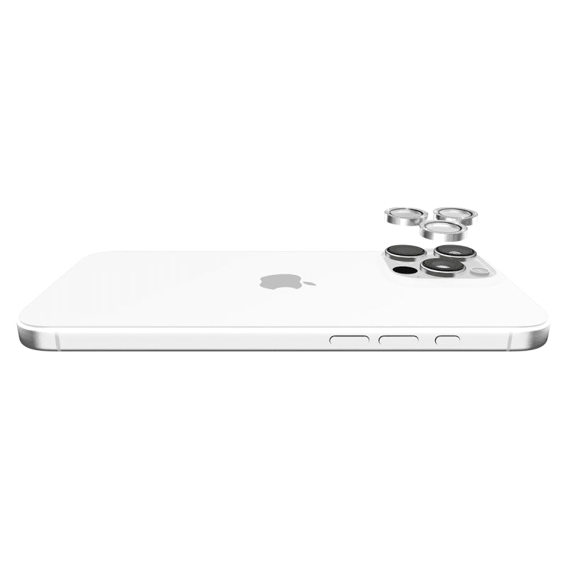 Case-Mate Aluminum Ring Lens Protector For iPhone 16 Pro / 16 Pro Max - Twinkle - Clear