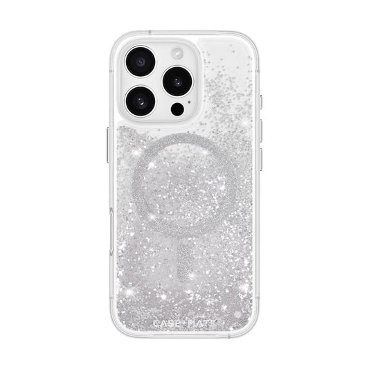 Case-Mate Waterfall MagSafe Case For iPhone 16 Pro - Silver