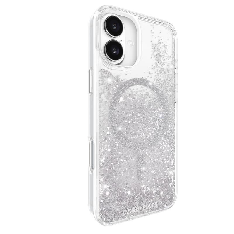 Case-Mate Waterfall MagSafe Case For iPhone 16 Plus - Silver
