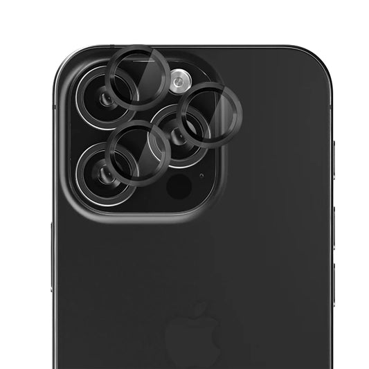EFM Camera Lens Armour For iPhone 16 Pro / 16 Pro Max - Carbon