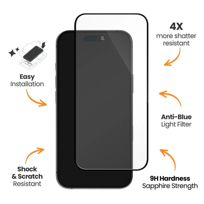 EFM TT Sapphire Screen Armour For iPhone 16 Pro - Clear
