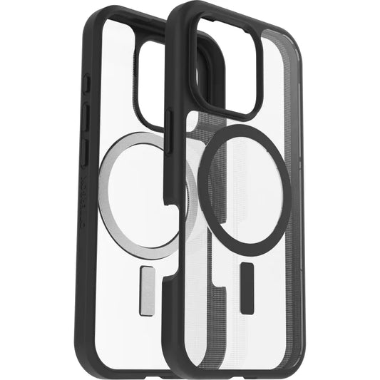 OtterBox React MagSafe Case For new iPhone 2024 6.3 - Pro Black Crystal