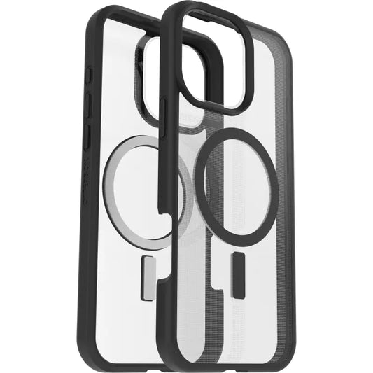 OtterBox React MagSafe Case For iPhone 16 Pro Max - Black Crystal