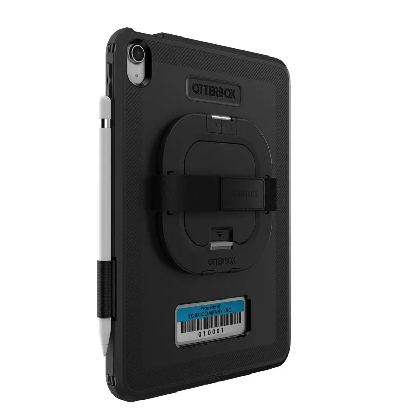 OtterBox Defender Case for Business with Handstrap and Kickstand For iPad 10.9 - Black (No Retail Packaging)