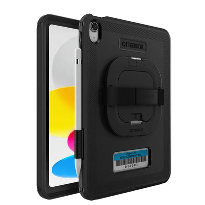 OtterBox Defender Case for Business with Handstrap and Kickstand For iPad 10.9 - Black (No Retail Packaging)