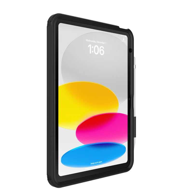 OtterBox Defender Case for Business with Handstrap and Kickstand For iPad 10.9 - Black (No Retail Packaging)