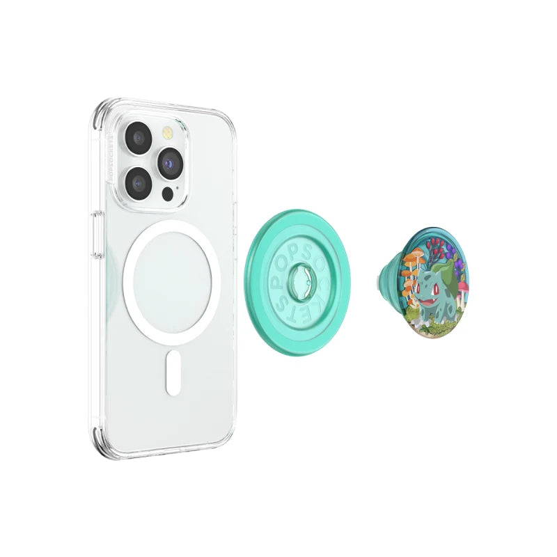 PopSockets Magsafe Licensed PopGrip Bulbasaur Mint