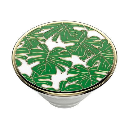 PopSockets PopGrip Enamel Monstera